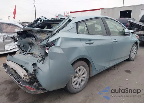 2022 Toyota Prius Le из США, поврежденный, VIN JTDKAMFU7N3162561
